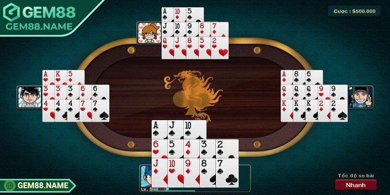 Mậu Binh Gem88 Chơi Dễ, Luật Chuẩn, Thắng Lớn Mỗi Ngày 3 Hướng dẫn cách tính điểm khi so chi